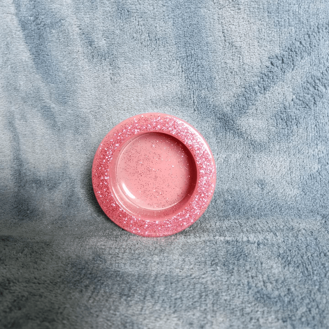 Bougeoirs en résine époxy