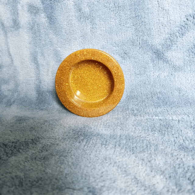 Bougeoirs en résine époxy