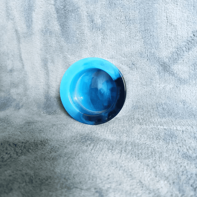 Bougeoirs en résine époxy